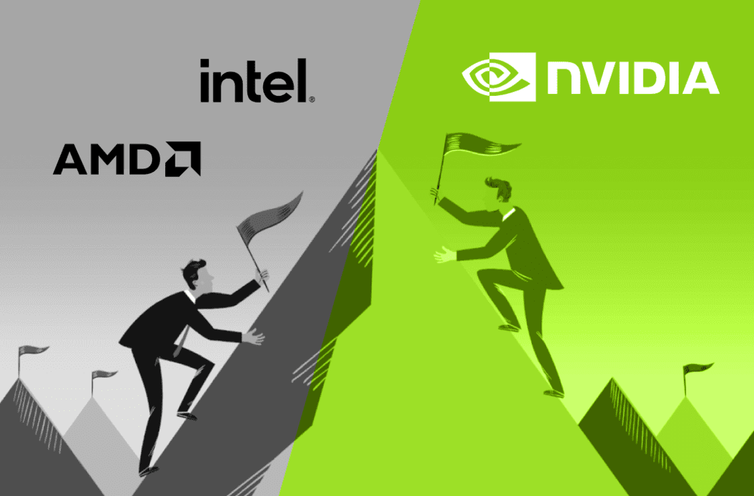Nvidia остается эталоном чипов для искусственного интеллекта.