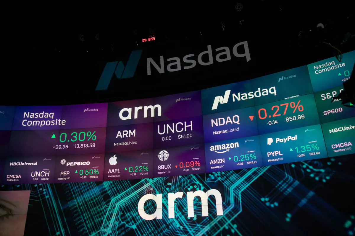 90%-ный рост Arm проливает свет на высокие мультипликаторы и низкие темпы роста