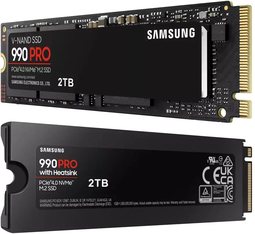 Samsung 990 Pro: Лучший в целом / Лучший M.2 SSD